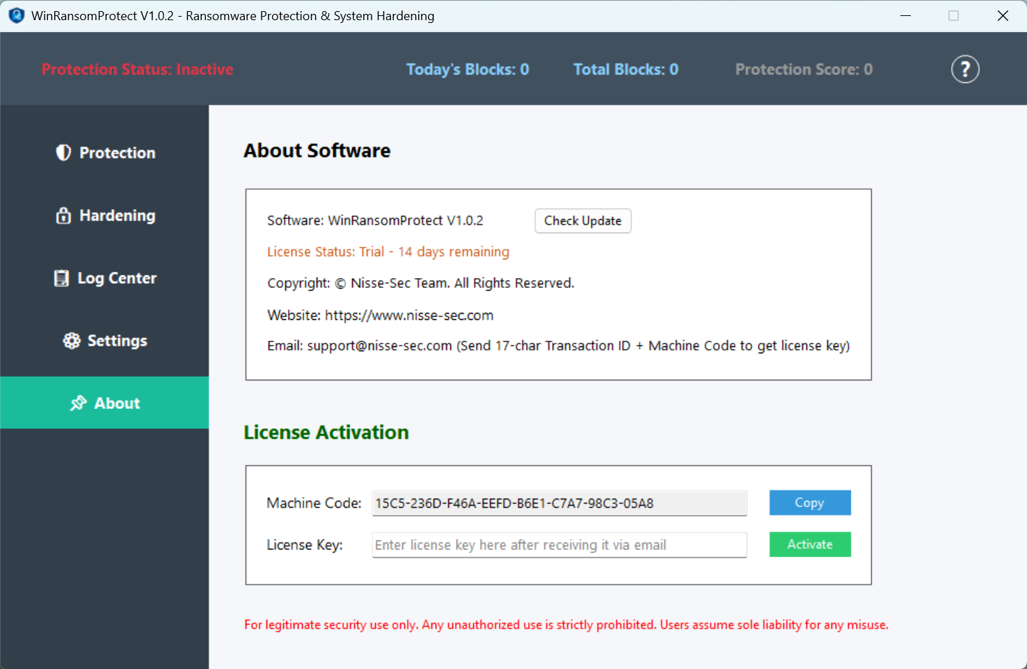 WinRansomProtect feature 6